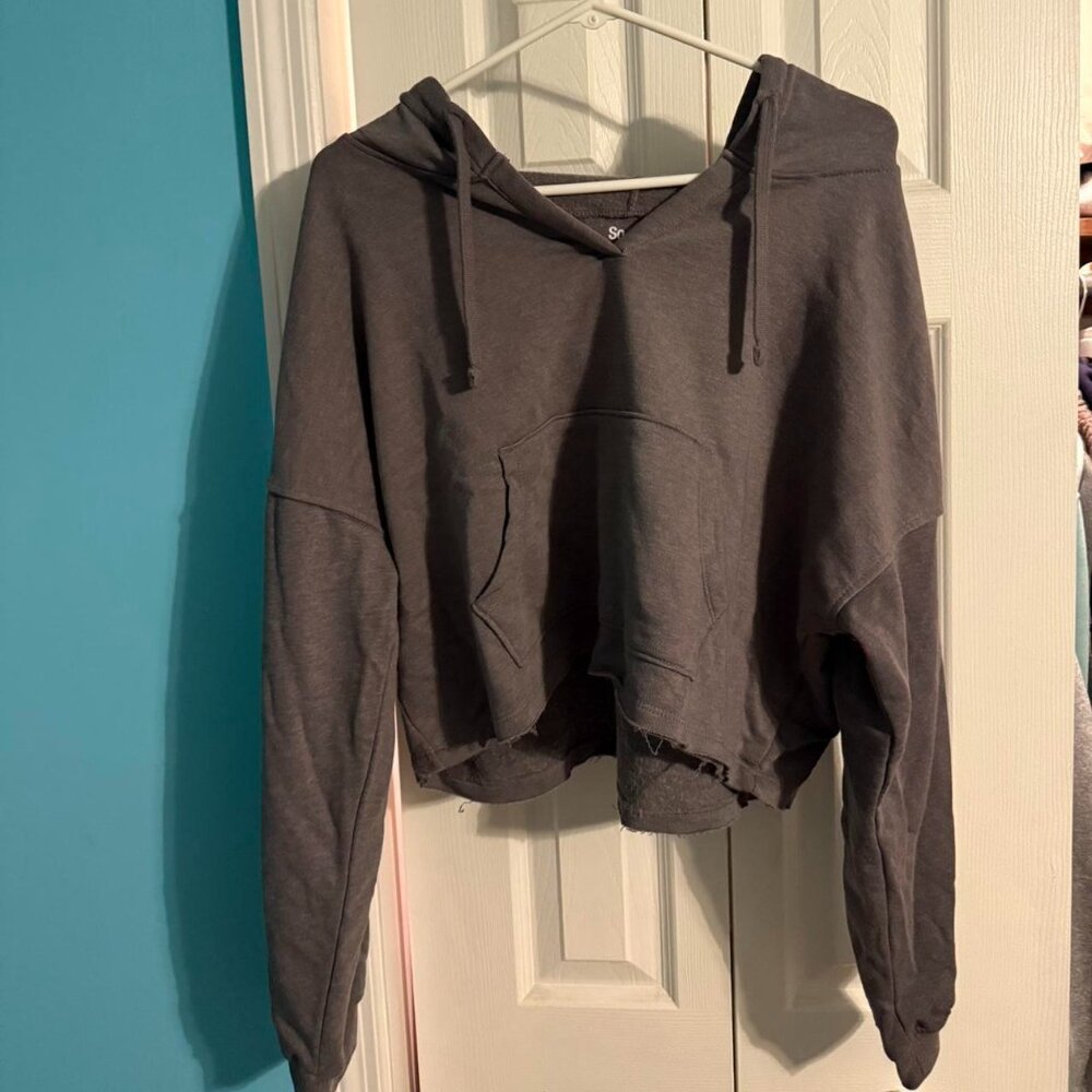 SO Clothing Women's Grey Hoodie